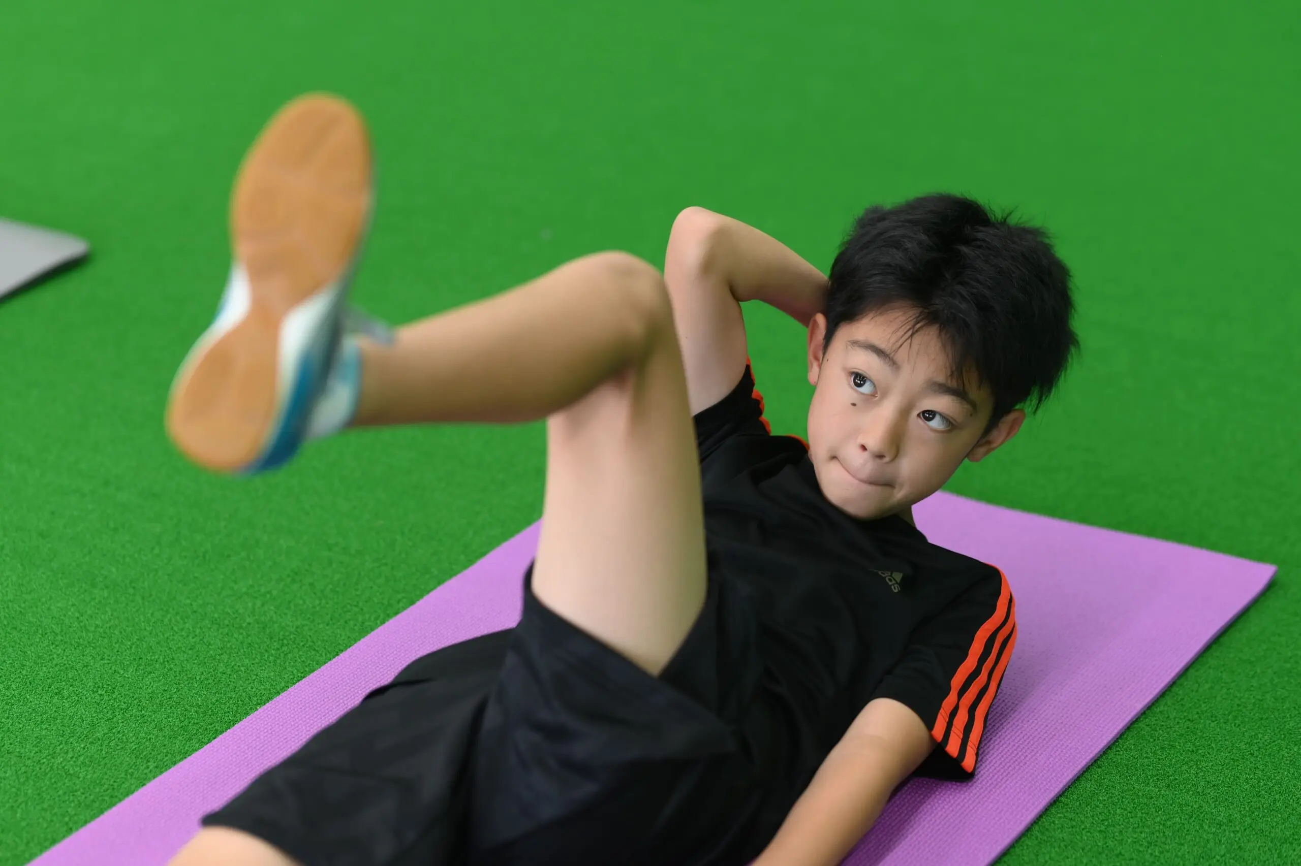 体幹トレーニングの様子4