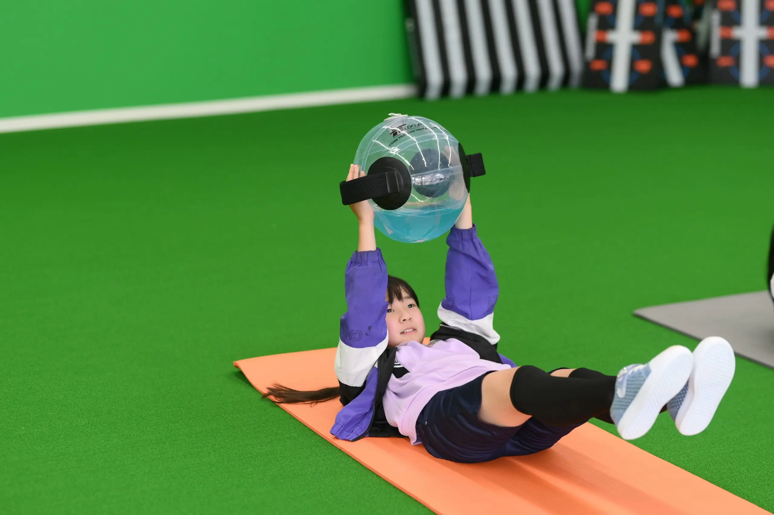 体幹トレーニングの様子10