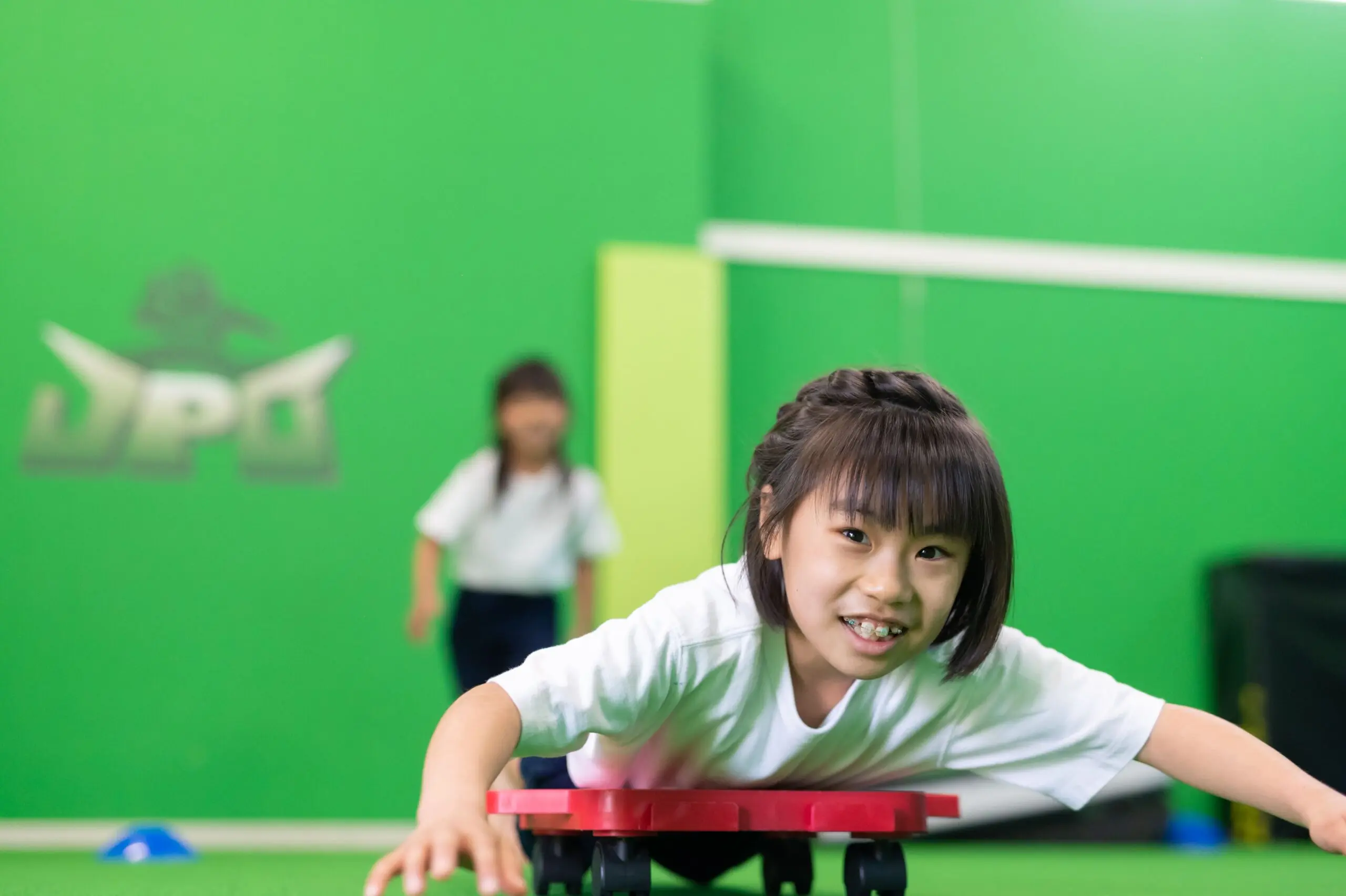 小学生 体操体幹トレーニングの様子4